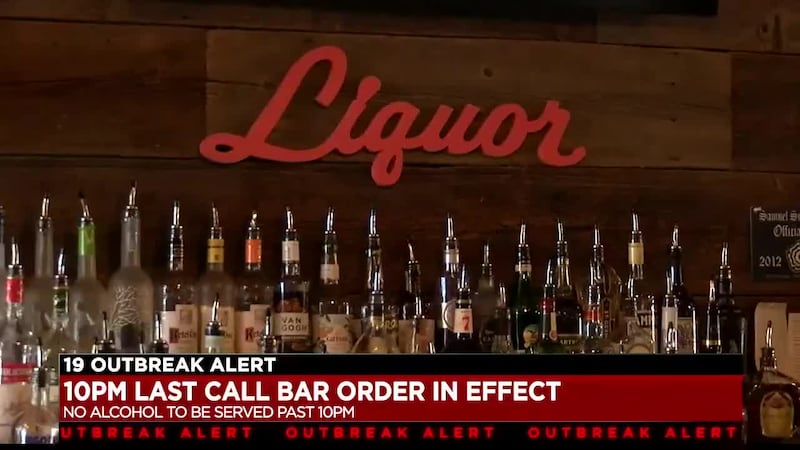 10PM last call bar order in effect
