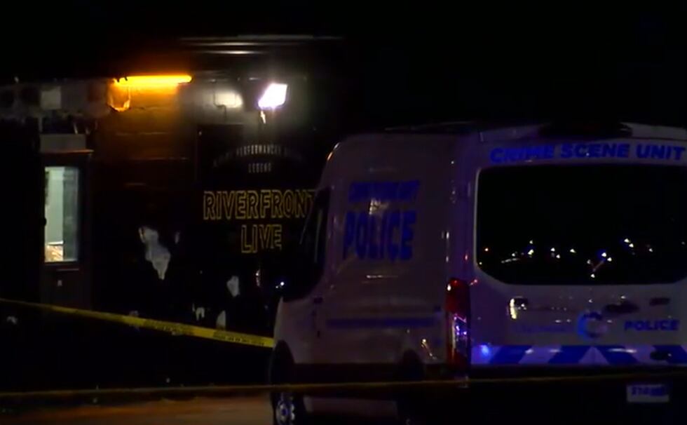 Witness Anton Canady said he was inside Riverfront Live when gunshots rang out, sending...