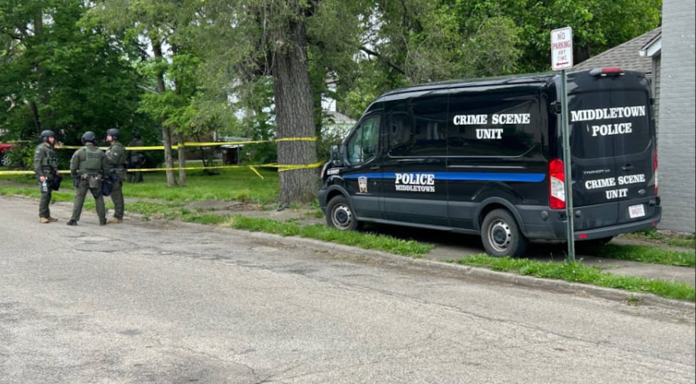 The police-involved shooting happened when officers arrived to search a home in the 900 block...