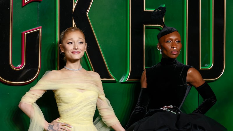 Cynthia Erivo and Ariana Grande win the first Grammy Award given out Sunday