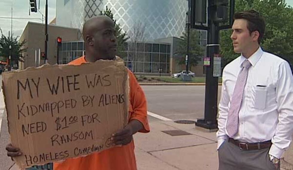 Fake Panhandler Gif 'Fake' panhandlers hurting those truly in need