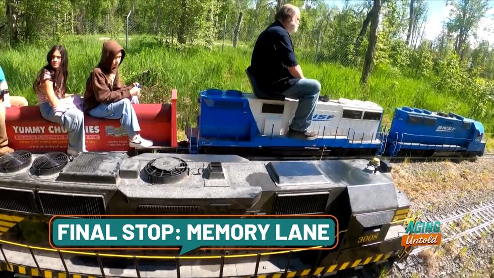 A miniature railroad a grandfather built for his children more than five decades ago continues...