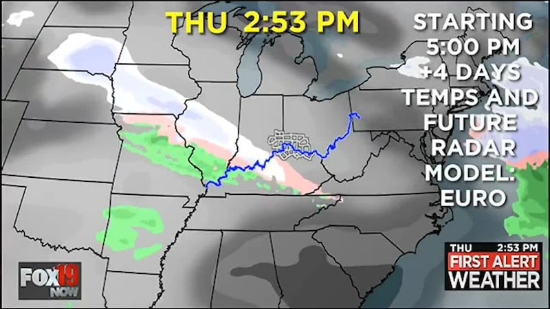 Cold Week Forecast: Cold week, weekend precipitation ahead