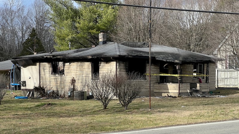 The fire department was called to the home, north of the Lebanon Junction branch of the...