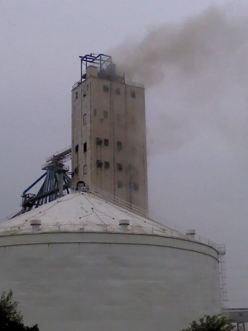 Grainery Exploding Fire rekindles one day after grain elevator explosion