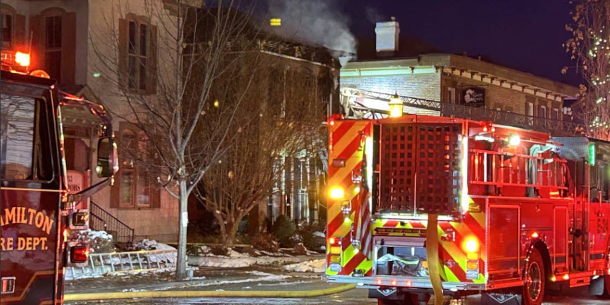 Fire damages vacant 1880s home in Hamilton