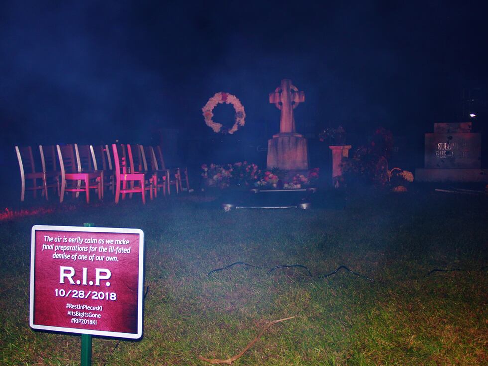 Spooky Send Off One of Kings Islandβs roller coasters is getting a spooky send off