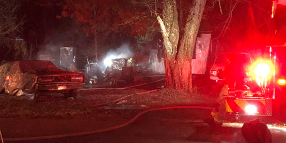 Mobile Home Exploding Explosion, fire tears through NKY mobile home