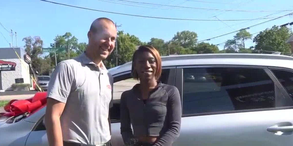 Cincinnati mom gifted car after facing hardship