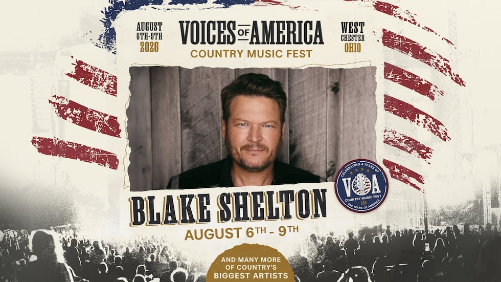 Blake Shelton is the first headliner to be announced for Voices of America Country Music...