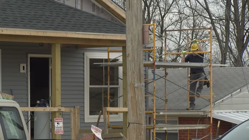 Volunteers with Habitat for Humanity of Greater Cincinnati helped with home repairs and...