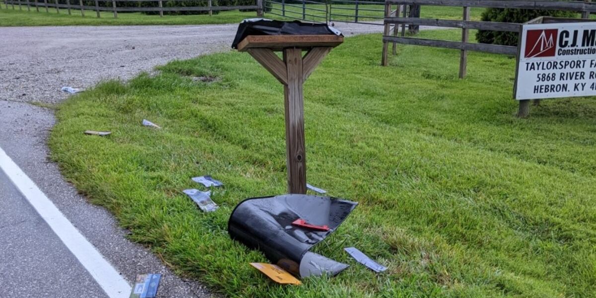 Mail Box Hit 2 teens face multiple charges after more than 30 mailboxes destroyed in NKY