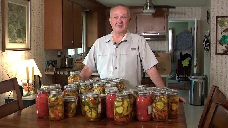 A food canning hobby has gotten one New Hampshire man into a pickle. (Source: WMUR)