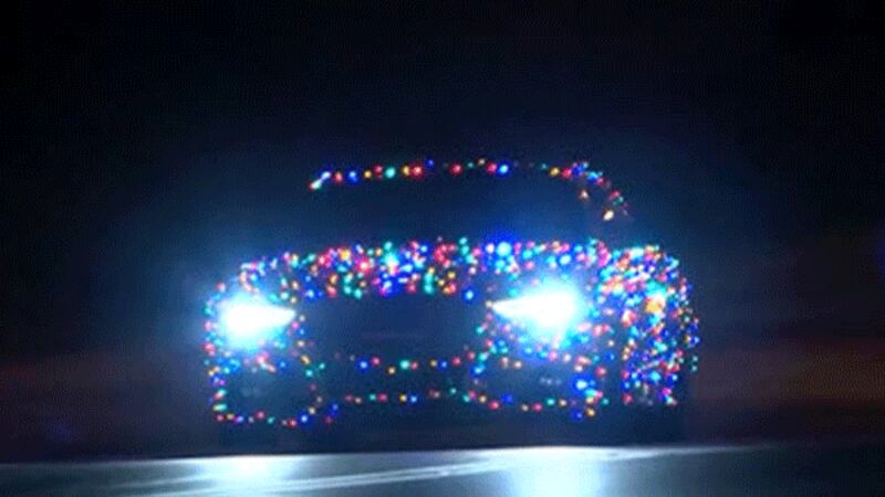 Many states, including Indiana, have laws prohibiting lights from being installed all over a...