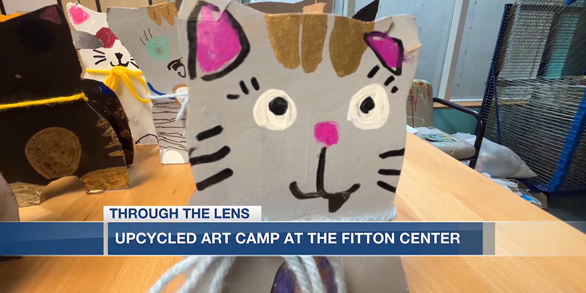 Art camp transforms trash into treasure