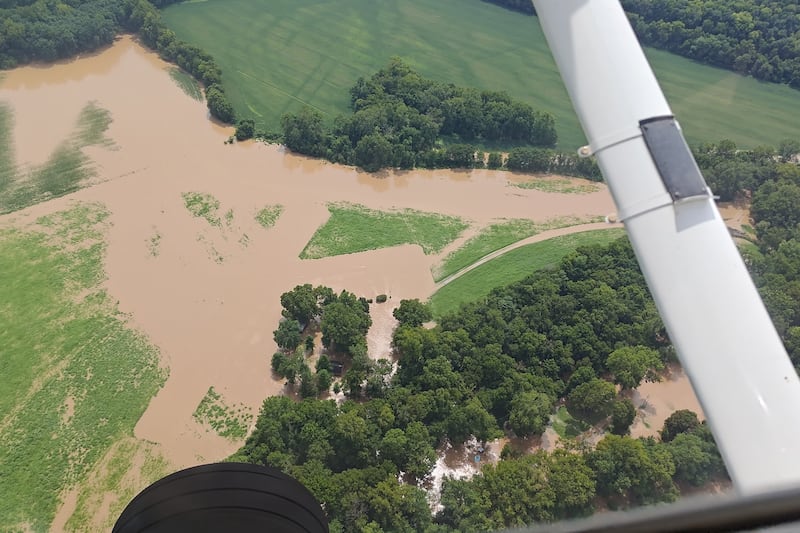 Cincinnati Aeromodelers reports $5,000 to $6,000 in damages after water reached 25 1/2 feet