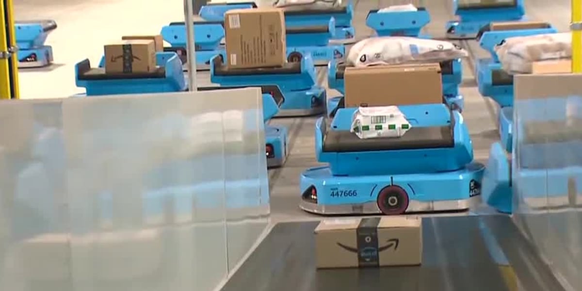 Cvg Amazon Ramp Amazon Air Hub at CVG prepares for Prime Day