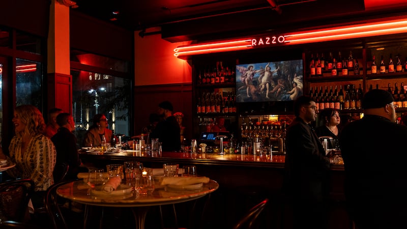 The new Roman-style pizzeria Razzo opened its doors to the public on Wednesday.