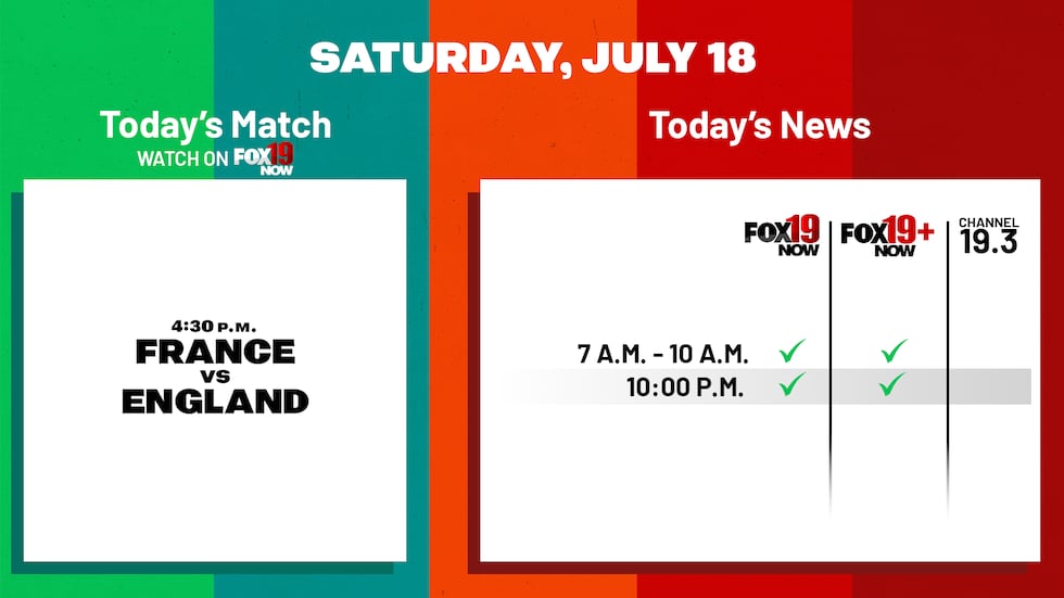 France and England will play for third place in the 2026 FIFA World Cup on Saturday, July 18.