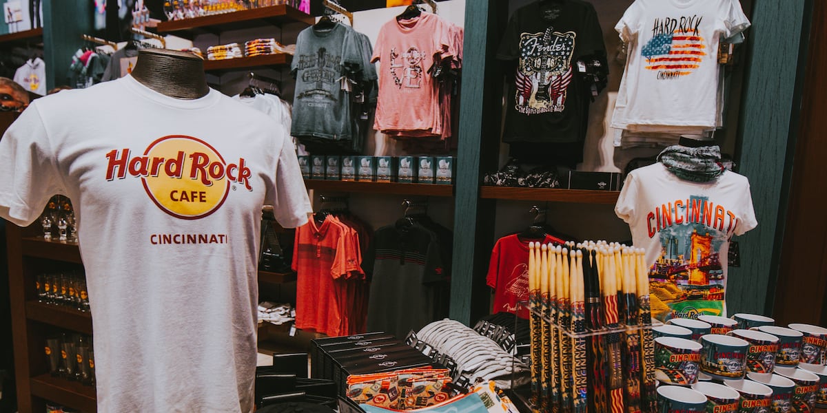 Hartman Rocks Merchandise Hard Rock Cincinnati unveils merchandise, exclusive design