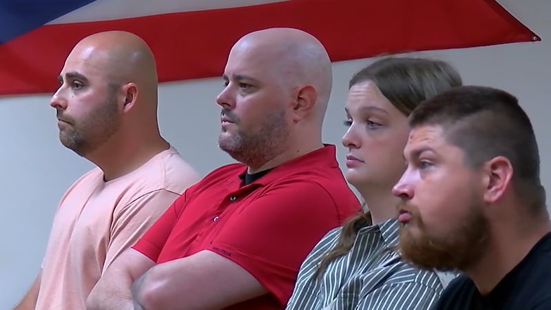 Terry Akers, 40; Danny Kiskadden, 36, Chad Stanforth, 41, and Kiara Williams, 21, pleaded not...