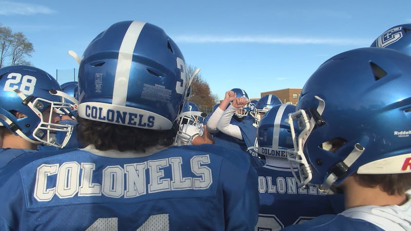 The Covington Catholic Colonels are one of seven local high school football teams who are just...