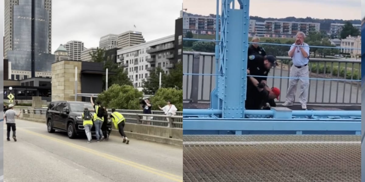 Covington police sued for excessive force at immigration protest on Roebling Bridge