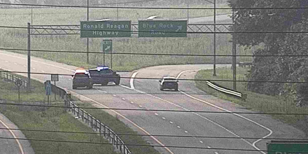 Ronald Reagan Cross County Hwy closed ‘for extended length of time’