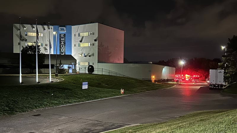 Chemical explosion at Baerlocher factory.