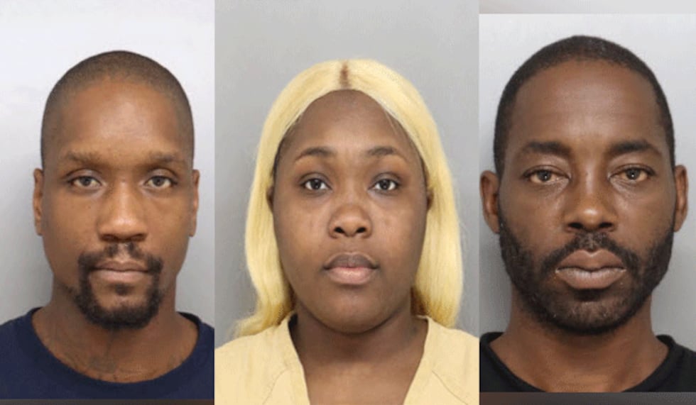 Suspect accused of coordinating viral Cincinnati assault bonds out of jail Rehmat Boutique Montianez Merriweather (left), DeKyra Vernon (center) and Jermaine Matthews (right).