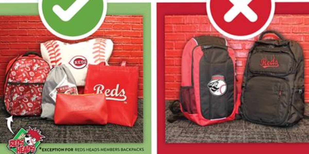 Reds announce new bag policy in effect starting Opening Day