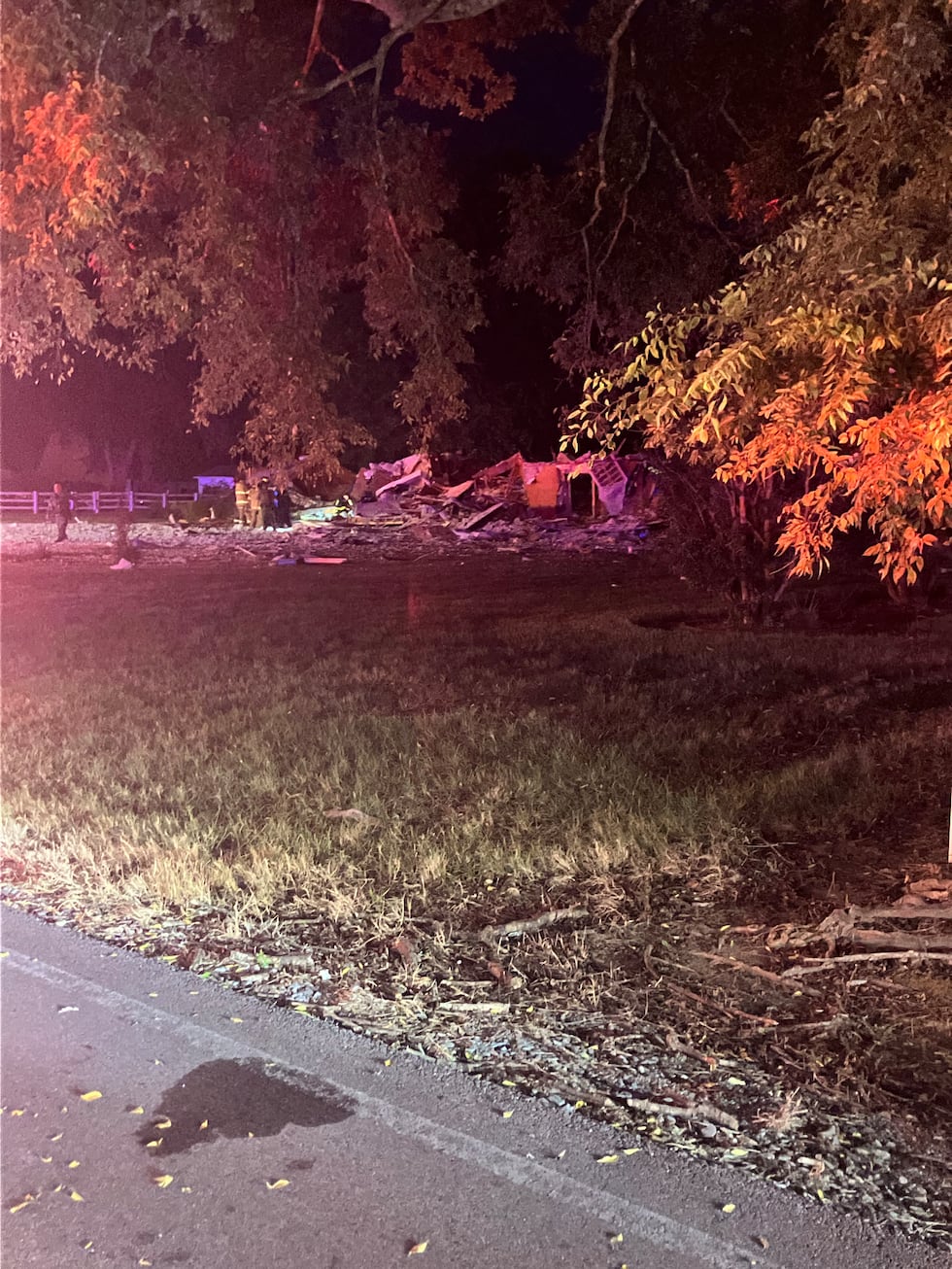 Home destroyed on Elkwood Section Rd in Hazel Green