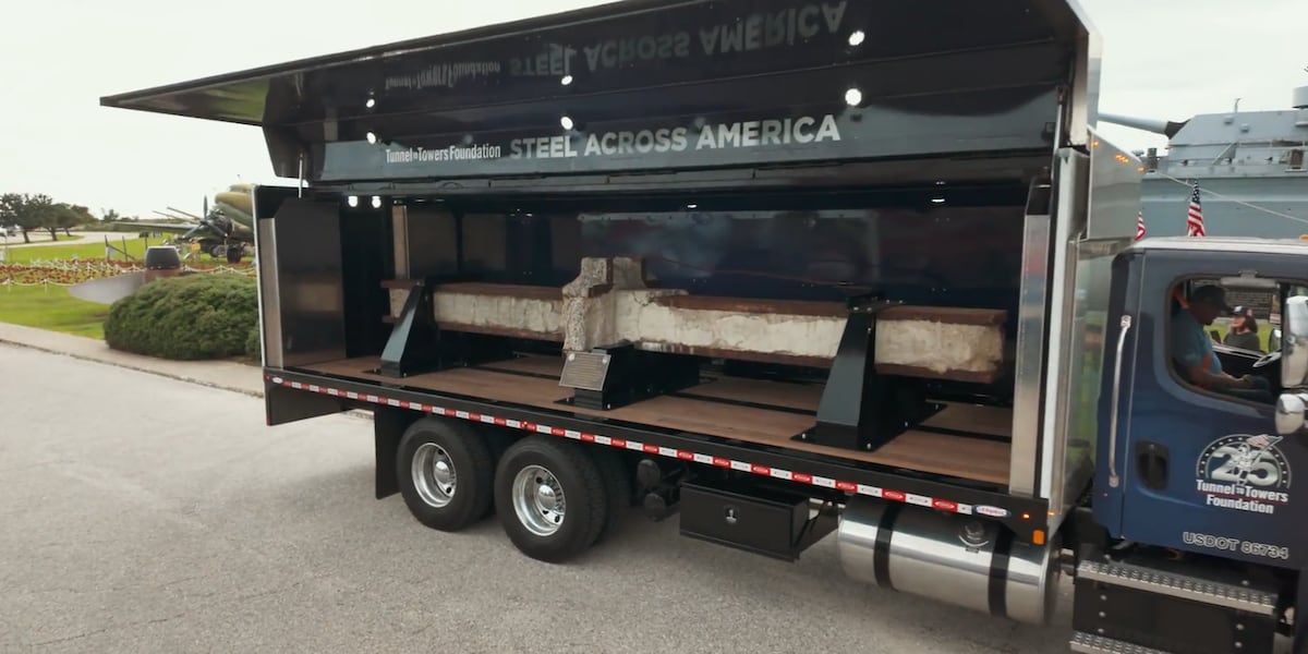 Piece of World Trade Center arriving in Cincinnati ahead of 25th anniversary of 9/11