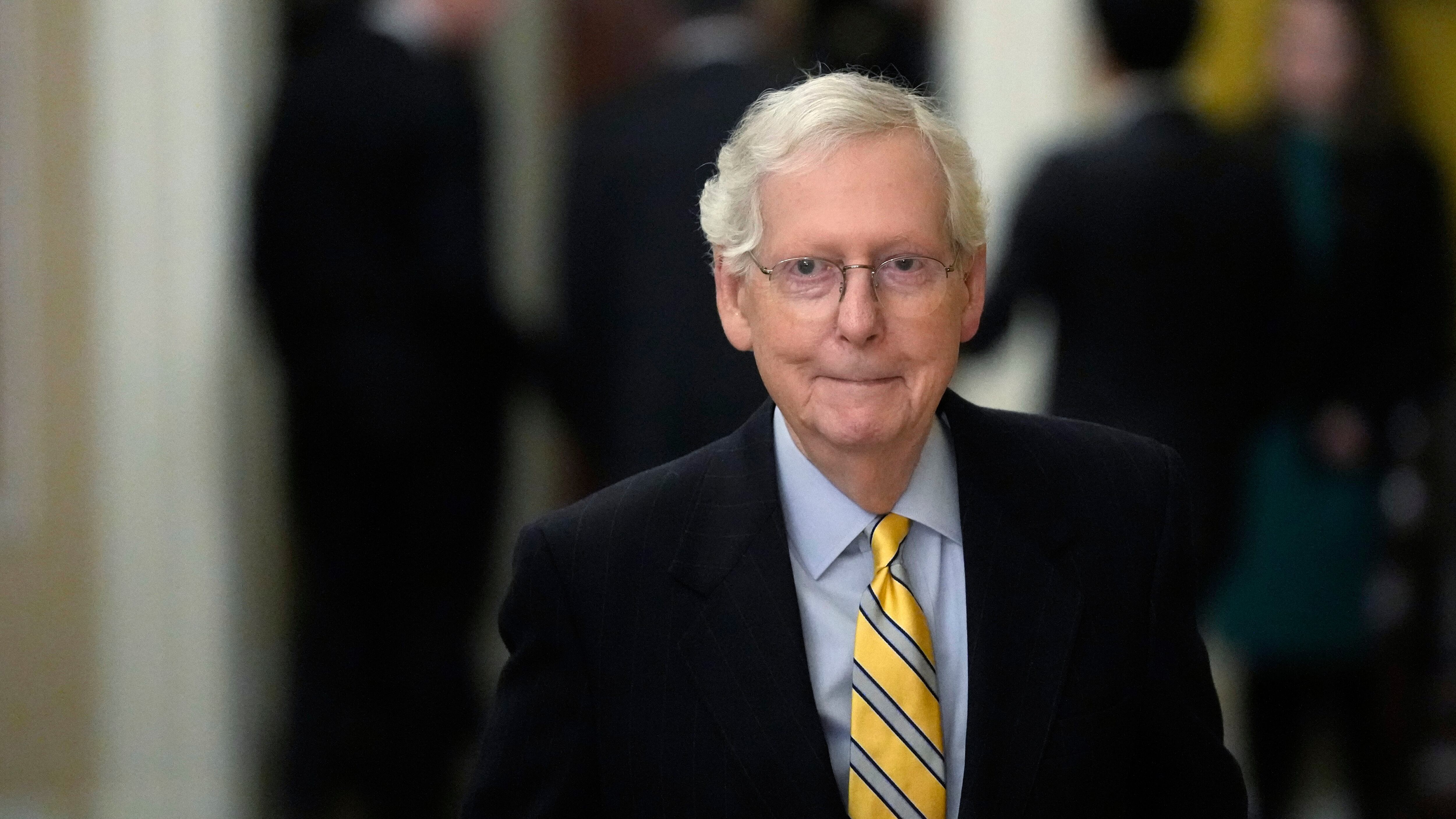 Senator Mitch McConnell hospitalized for over 3 weeks , leaving Kentucky constituents in limbo