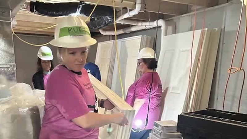 Habitat for Humanity dedicates home to woman, her 2 dogs