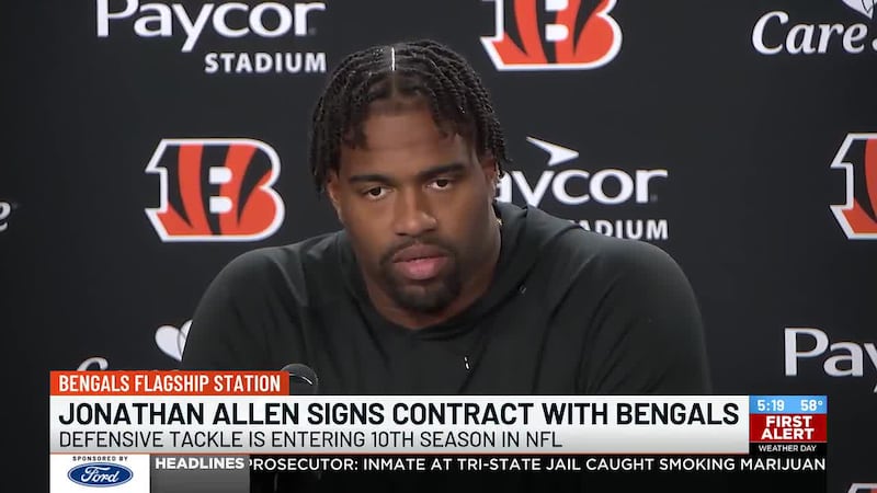Jonathan Allen signs contract with Bengals