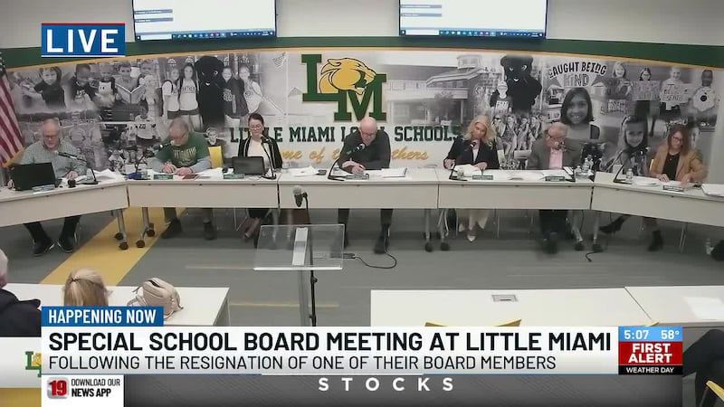 Little Miami holds special school board meeting after resignation