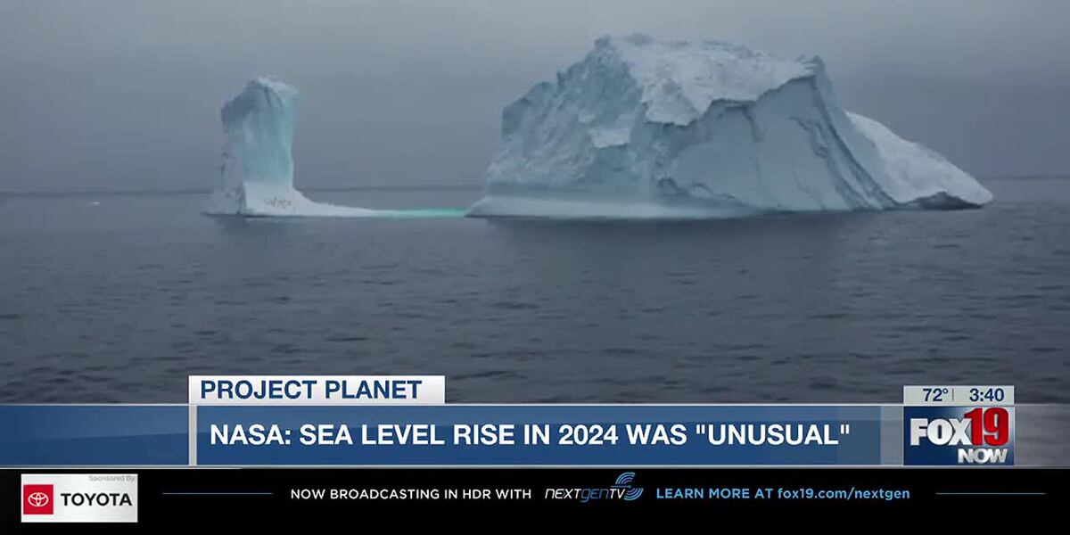NASA: Sea level rise in 2024 was 'unusual'