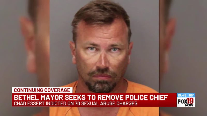 If convicted on all counts, Chad Essert could face up to 280 years in prison.