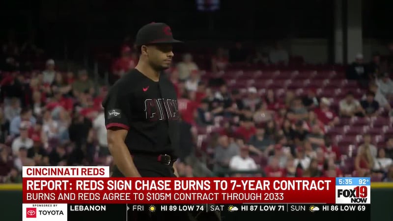 Chase Burns signs 7-year, $105 million deal with Reds, per report
