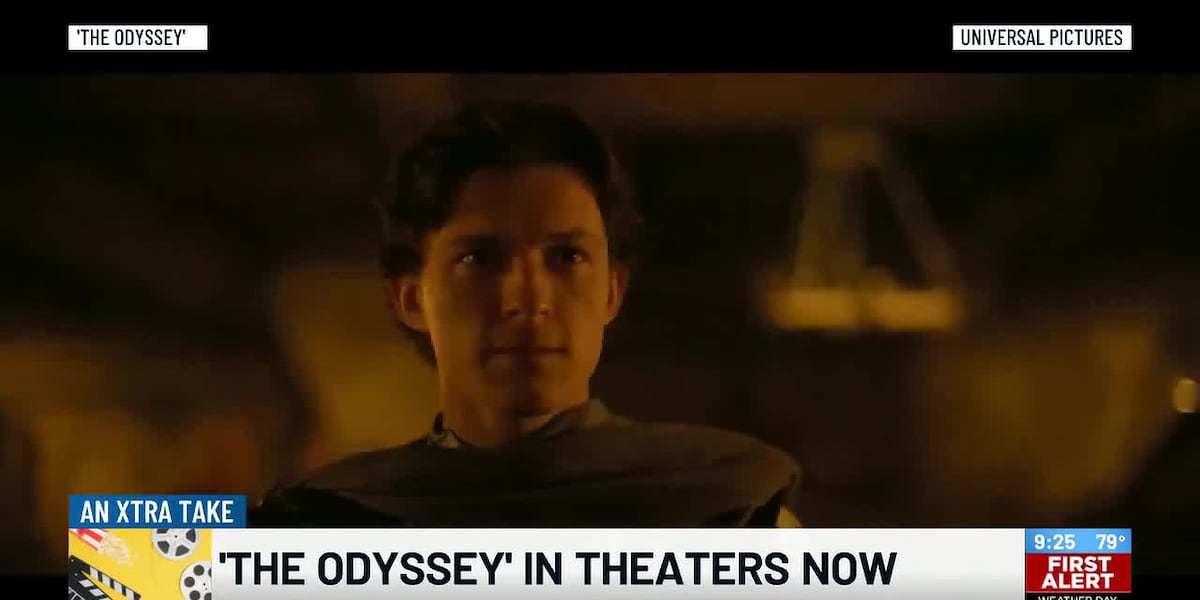 'The Odyssey' in theaters now
