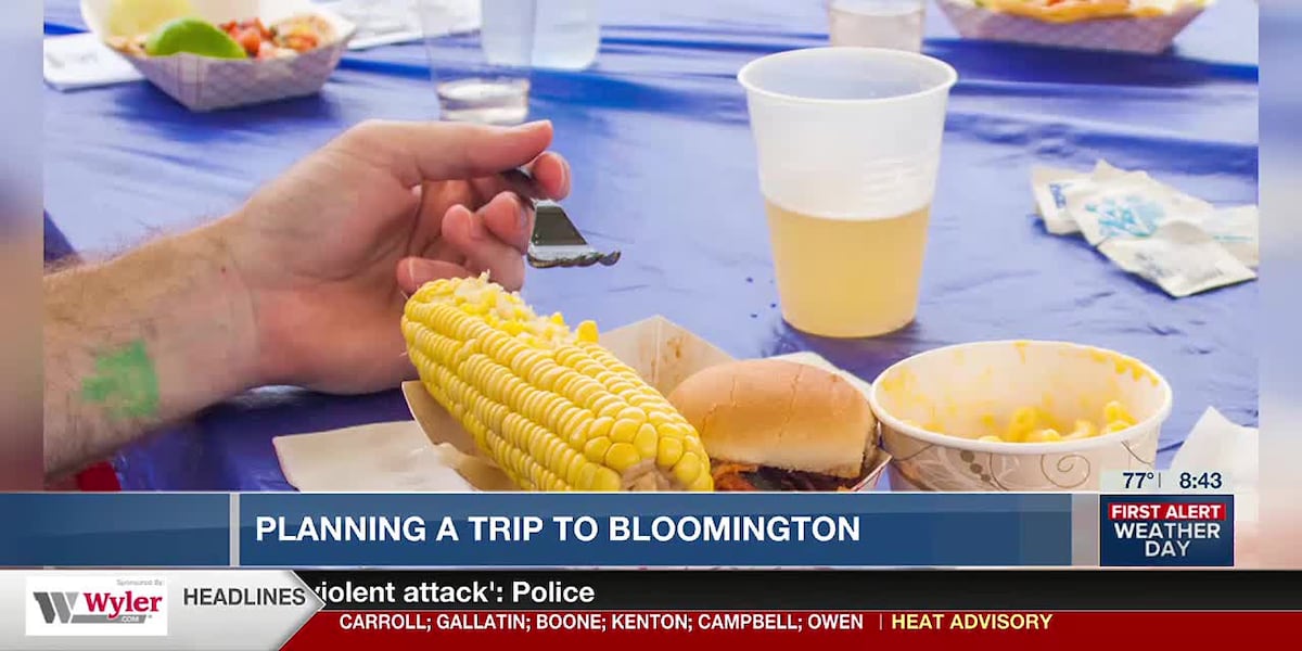 Planning a trip to Bloomington, Indiana