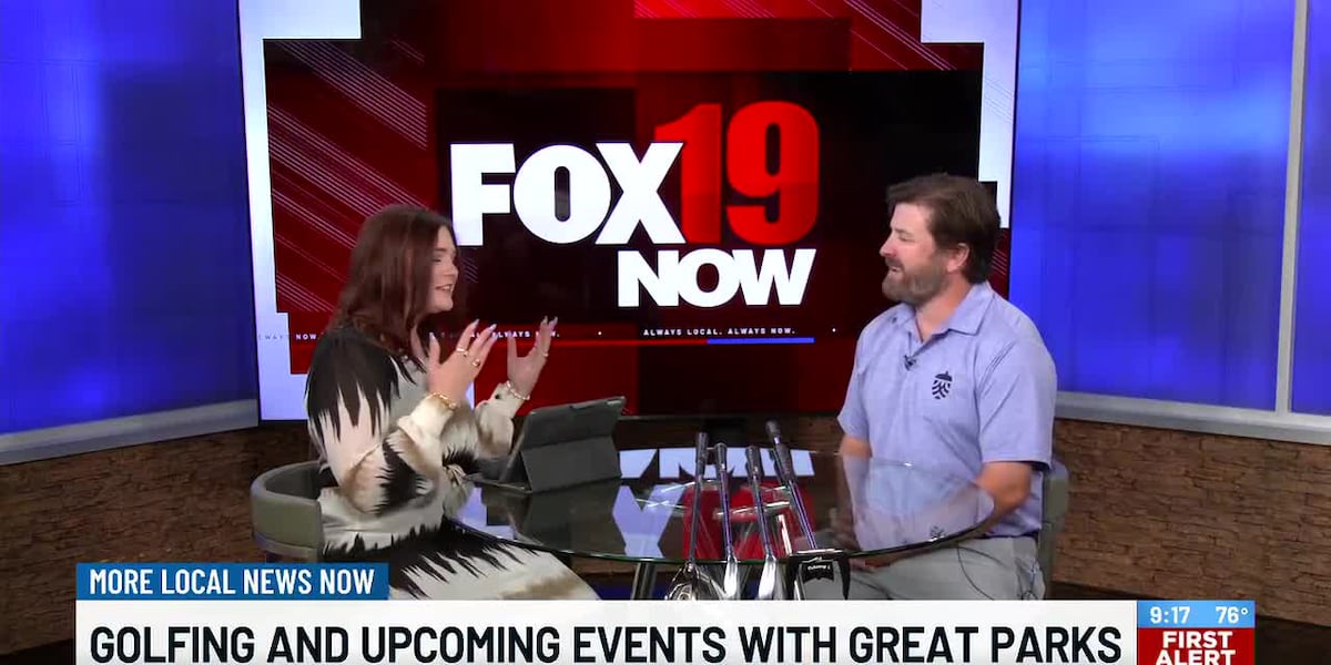 Golfing and upcoming events with Great Parks
