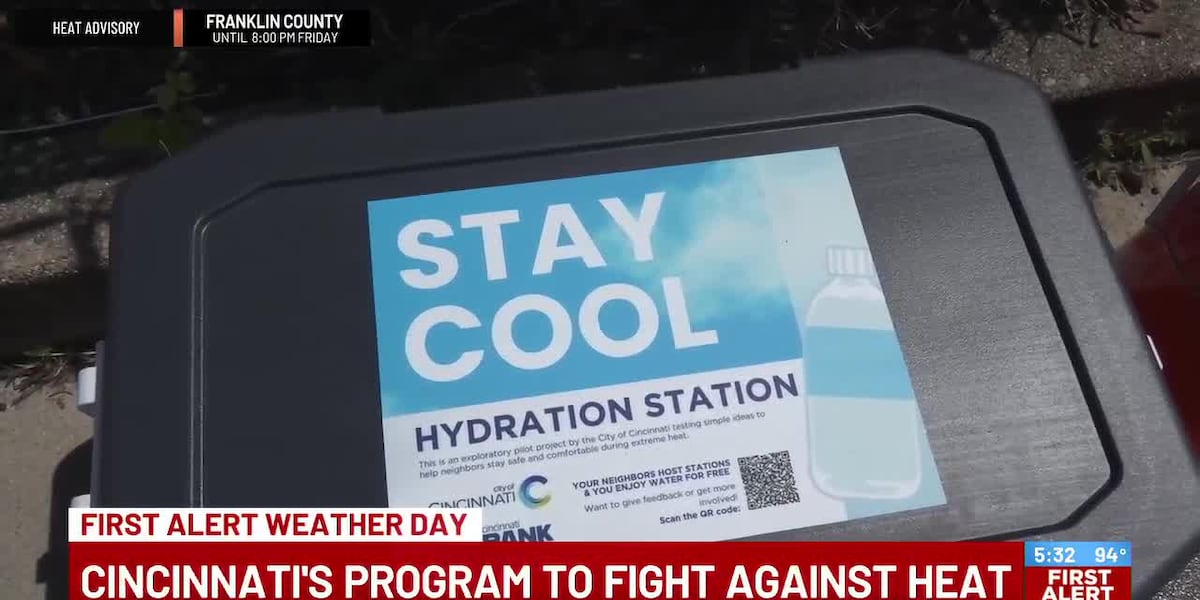 Cincinnati's program to fight against heat