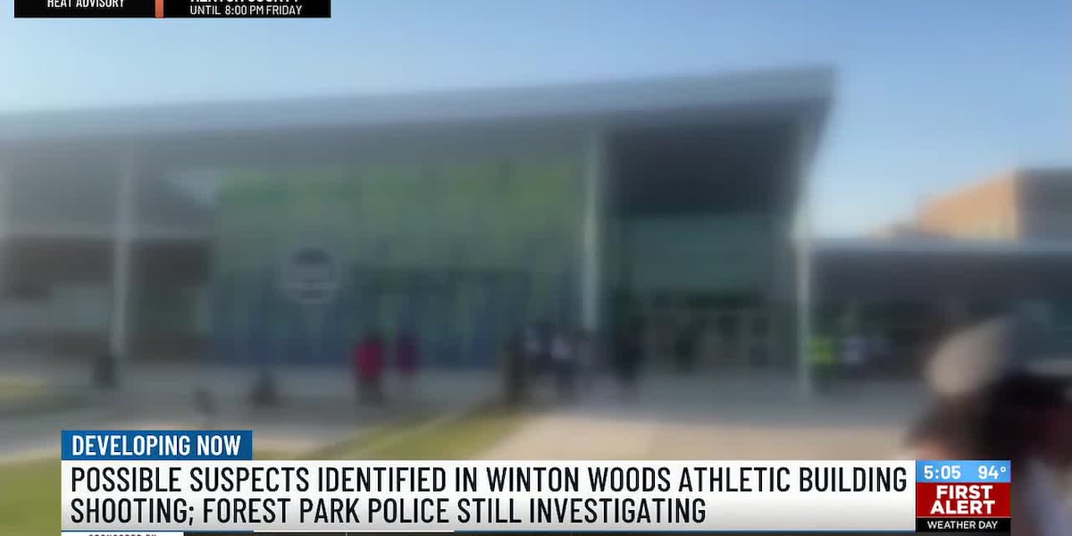 Possible suspects identified in Winton Woods Athletic Building shooting