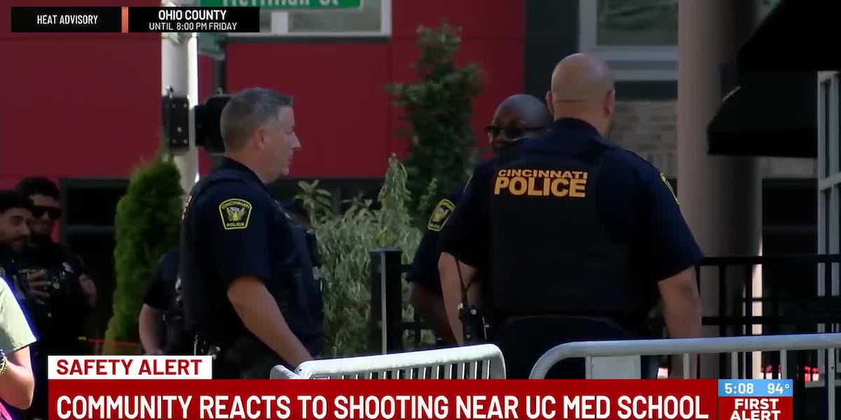Community reacts to shooting near UC Med School